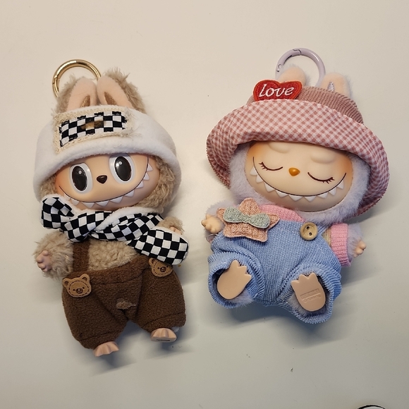 Labubu Doll Clothes - 2 Outfits - Picture 2 of 3